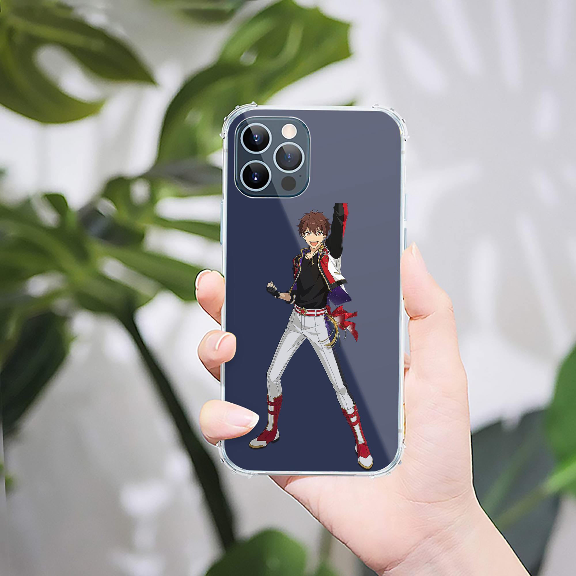 （画像用） あんさんぶるスターズ! Ensemble Stars 【iPhone 12シリーズ対応】透明スマホケース（クリアソフトケース）